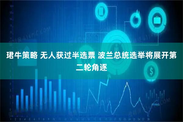 珺牛策略 无人获过半选票 波兰总统选举将展开第二轮角逐