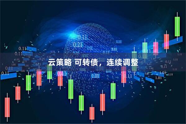 云策略 可转债,连续调整
